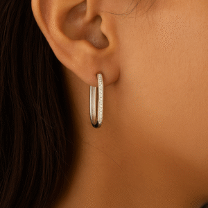 Silver Hoop Earrings